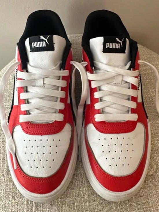 Puma Other - Puma SoftFoam+ Red White Black Sneakers | Men’s 9